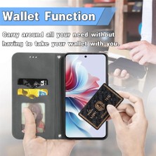 Manyi Mall Oppo Flip 11F 5g Için Flip Case Darbeye Cüzdan Deri Kılıf Kapak Çevirin (Yurt Dışından)