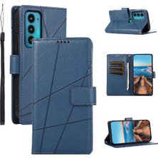 Manyi Mall Motorola Kenar 20 Darbeye Kickstand Şok Emici Kart Için Flip Case (Yurt Dışından)