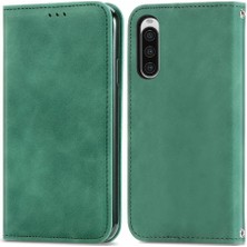 Manyi Mall Sony Xperia 10 V Için Flip Case Basit Iş Cüzdan Kapak Çevirin Deri (Yurt Dışından)