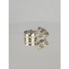 Twem Silver Renkli Zarif Ahenk Halkası 925 Ayar Gümüş Alyans, Nişan ve Söz Yüzüğü