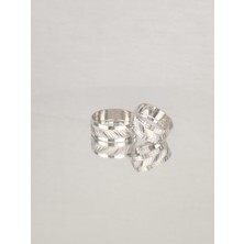 Twem Silver Renkli Huzurlu Ahenk Yüzüğü 925 Ayar Gümüş Alyans, Nişan ve Söz Yüzüğü