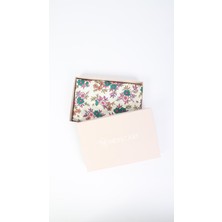 Nesscarf Çiçek Desenli Pembe Soft Eşarp 95X95