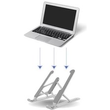 Etexy Ayarlanabilir Plastik Dizüstü Destek Tabanı Katlanabilir Taşınabilir Laptop Stand