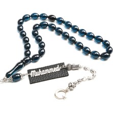 Kalemhane Gümüş Isimli Sıkma Kehribar Ahşap Kutulu