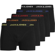 Jack & Jones Jacblack Frıday Erkek 5 Li Siyah Boxer Seti 12242494 V5