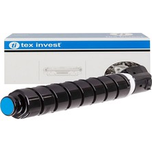 Tex-İnvest Canon İR-C3320 Muadil Toner Mavi Exv-49