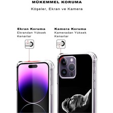 Printify Xiaomi Redmi Note 10 Uyumlu Köpek 1 Baskılı Şeffaf Köşe Korumalı Antişok Kılıf