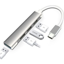 Bubitechh Çok Fonksiyonlu Usb-C Hub - 4 Usb-A Portlu