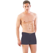 Miraaxx SDFW344252323  Emay Uzun Terletmeyen Dikişsiz Erkek Boxer Antrasit