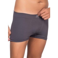Miraaxx SDFW344252323  Emay Soft Yumuşacık Dikişsiz Terletmeyen Erkek Boxer Antrasit