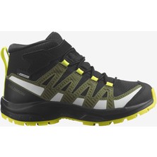 Salomon Xa Pro V8 Mid Cswp K Unisex Çocuk Siyah Outdoor Ayakkabı