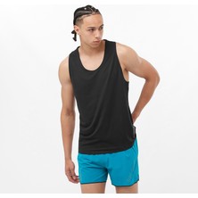 Salomon Sense Aero Singlet Erkek Siyah Koşu Tişört