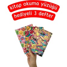 Pembe Pasaj Kawai Figürlü 3'lü Defter Seti