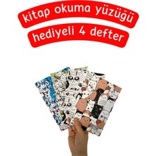 Pembe Pasaj Sevimli Hayvan Figürlü 4'lü Defter Seti