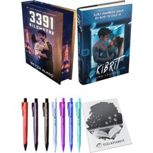 Kibrit Ciltli Cemal Latifoğlu ve 3391 Kilometre Film Özel Baskı Ciltli Beyza Alkoç 2li Set