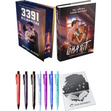 Izmarit Ciltli Cemal Latifoğlu ve 3391 Kilometre Film Özel Baskı Ciltli Beyza Alkoç 2li Set