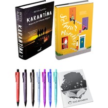 Solmuş Mürekkep 2 Ciltli Meryem Nart ve Karantina 1 Ciltli Beyza Alkoç 2li Set