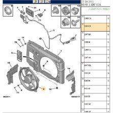Kale Fan Motoru Partner Berlingo (420400-1253C8)