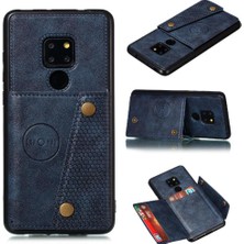 Manyi Mall Huawei Mate 20 Darbeye Koruyucu Kickstand Buit Için Cüzdan Kılıf (Yurt Dışından)