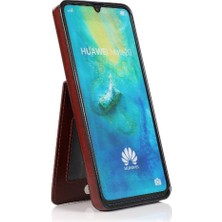 Manyi Mall Kredi Kartı Tutucu Manyetik Toka ile Huawei Mate 20 ile Uyumlu (Yurt Dışından)