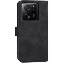 Manyi Mall Xiaomi 13T Premium Kart Yuvaları Için Flip Case Bileklik Manyetik Kapatma (Yurt Dışından)