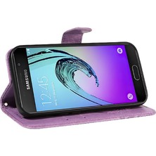 Manyi Mall Samsung Galaxy A3 Için Flip Case 2016 Ayrılabilir El Kayışı Kabartmalı Yüksek (Yurt Dışından)