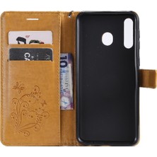 Manyi Mall Samsung Galaxy M30 Manyetik Kapak Flip Kickstand Darbeye Kapak (Yurt Dışından)