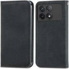 Manyi Mall Xiaomi Poco F6 Pro Için Flip Case Deri Kılıf Cüzdan Basit Iş Çevirme (Yurt Dışından)