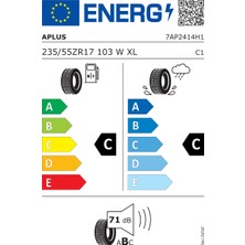 Aplus 235/55 R17 103W Xl A610 4X4 Yaz Lastiği ( Üretim Yılı: 2024 )