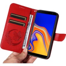 Manyi Mall Samsung Galaxy J6 Başbakan Yüksek Kalite Deri Kredi ile Flip Case (Yurt Dışından)