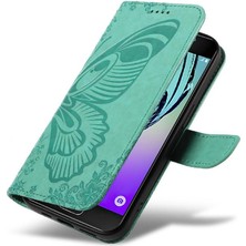 Manyi Mall Samsung Galaxy A3 Için Flip Case 2016 Ayrılabilir El Kayışı Kabartmalı Yüksek (Yurt Dışından)