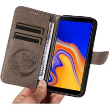 Manyi Mall Samsung Galaxy J6 Başbakan Yüksek Kalite Deri Kredi ile Flip Case (Yurt Dışından)