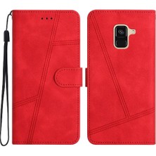 Manyi Mall Samsung Galaxy A5 2018 Için Flip Case Cüzdan Pu Deri Flip Folio Tam (Yurt Dışından)