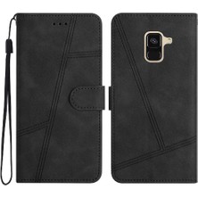 Manyi Mall Samsung Galaxy A5 2018 Için Flip Case Cüzdan Pu Deri Flip Folio Tam (Yurt Dışından)