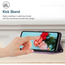 Colorful Shop Realme C61 Kickstand Pu Deri Cüzdan Kart Ekleme Için Flip Case (Yurt Dışından)