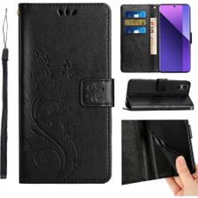 Colorful Shop Sony Xperia 10 Vı Için Filp Durumda Bilek Kayışı Manyetik Kapatma Kickstand Pu (Yurt Dışından)