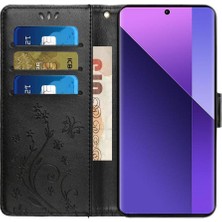 Colorful Shop Huawei Nova 12 Pro Için Filp Durumda Manyetik Kapatma Bilek Kayışı Pu Deri (Yurt Dışından)