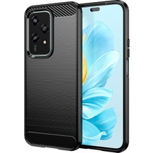 VShop Honor 200 Lite Global Için Fırçalanmış Dokulu Tpu Kılıf (Yurt Dışından)