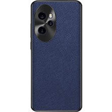 VShop Honor 100 Pro Için Çapraz Doku Pu Telefon Kılıfı (Yurt Dışından)