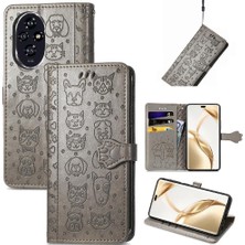YH Mall Onur Için Flip Case 200 Pro Kısa Kayış Deri Kılıf Darbeye Karikatür (Yurt Dışından)