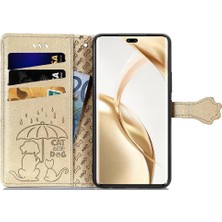 YH Mall Onur Için Flip Case 200 Pro Kısa Kayış Deri Kılıf Darbeye Karikatür (Yurt Dışından)