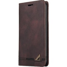 YH Mall Sony Xperia 10 Vı Premium Deri Premium Deri Iki Için Flip Case (Yurt Dışından)