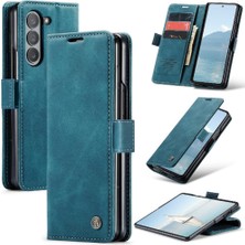 YH Mall Samsung Galaxy Z Için Flip Case Fold 6 5g Kılıf Kart Yuvası Kickstand Manyetik (Yurt Dışından)