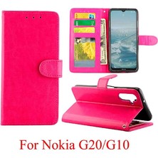 YH Mall Nokia G20 Için Flip CASE/G10 Darbeye Kart Tutucu Kickstand Pu Deri (Yurt Dışından)