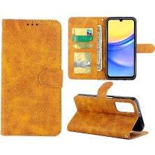 YH Mall Samsung Galaxy A15 Için Filp Durumda 4g/5g Kickstand Pu Deri Manyetik Tam (Yurt Dışından)