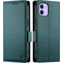 Mays Shop IPhone 12 Cüzdan Günlük Kullanım Için Flip Case Kart Yuvaları Flip Iş (Yurt Dışından)