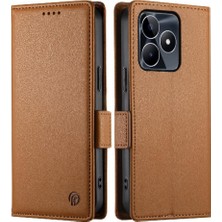 Mays Shop Realme C53 Cüzdan Flip Kartvizit Yuvaları Günlük Kullanım Için Flip Case (Yurt Dışından)