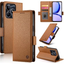 Mays Shop Realme C53 Cüzdan Flip Kartvizit Yuvaları Günlük Kullanım Için Flip Case (Yurt Dışından)