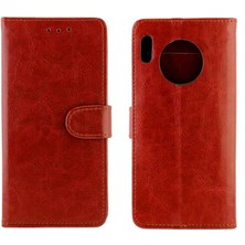 Mays Shop Huawei Mate 30 Için Flip Case/mate 30 5g Pu Deri Manyetik Kapatma Kartı (Yurt Dışından)