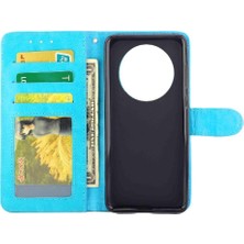 Mays Shop Huawei Mate 50 Pro Için Flip Case Manyetik Kapatma Pu Deri Kickstand (Yurt Dışından)